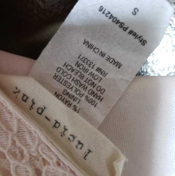 Light Pink Lace Romper!!! - Picture 3 of 6